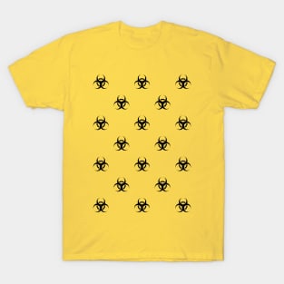 Biohazard Repeating Pattern T-Shirt